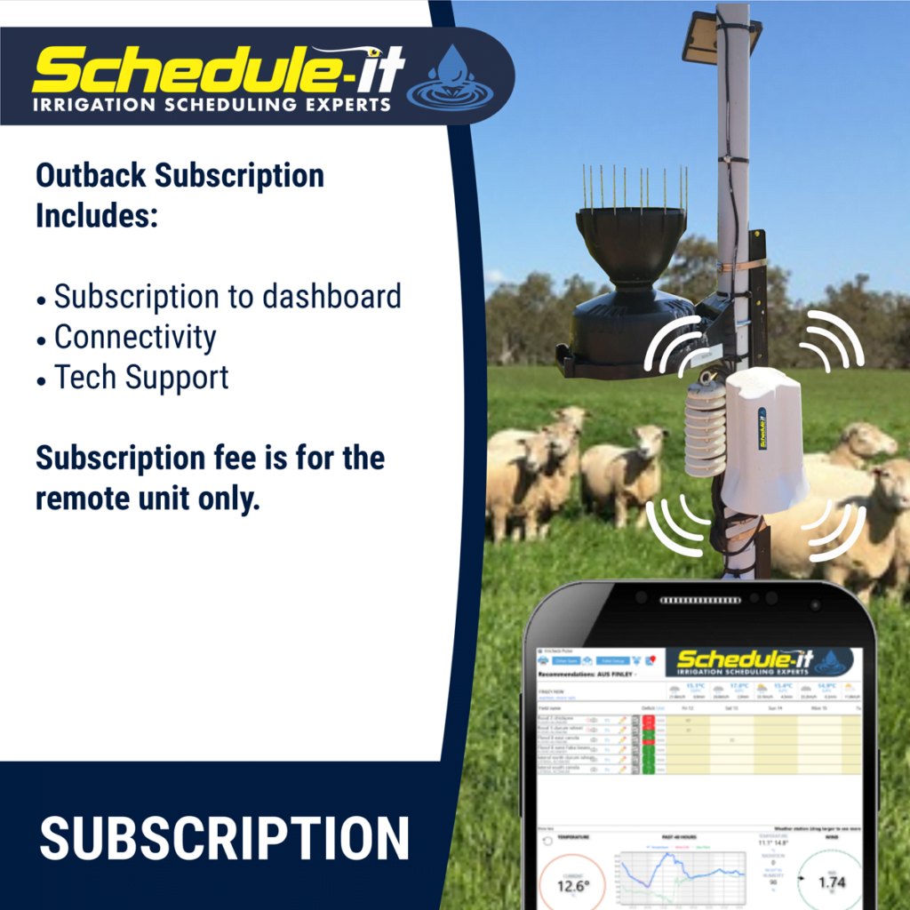 Schedule-it Outback Subscription