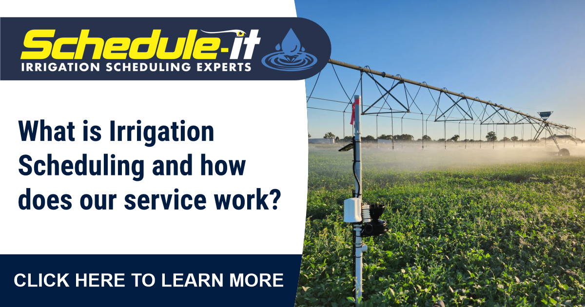 What is the Schedule-it Irrigation Scheduling Service and how does it work?